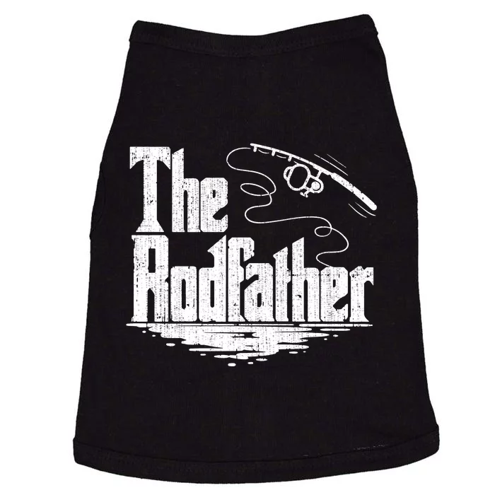 The Rodfather Funny Fishing Rod Father Fish Pole Fisherman Doggie Tank