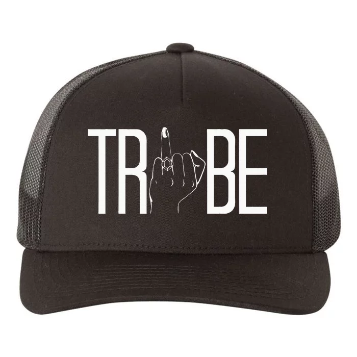 Tribe Ring Finger Wedding Bridal Bachelorette Party Matching Yupoong Adult 5-Panel Trucker Hat