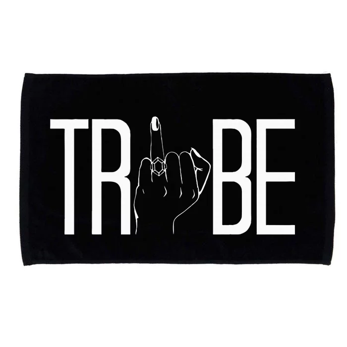 Tribe Ring Finger Wedding Bridal Bachelorette Party Matching Microfiber Hand Towel