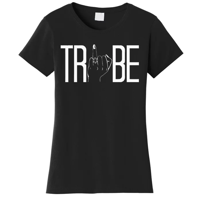 Tribe Ring Finger Wedding Bridal Bachelorette Party Matching Women's T-Shirt