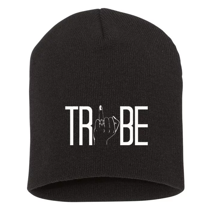 Tribe Ring Finger Wedding Bridal Bachelorette Party Matching Short Acrylic Beanie