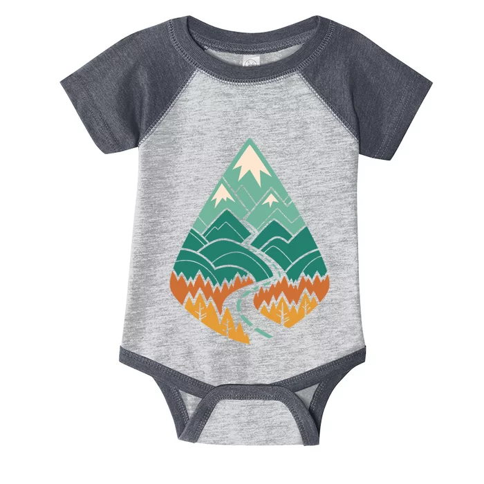 The Road Goes Ever On Summer Infant Baby Jersey Bodysuit