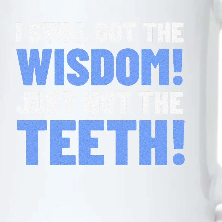 Tooth Removal Gifts & Funny Wisdom Teeth Black Color Changing Mug