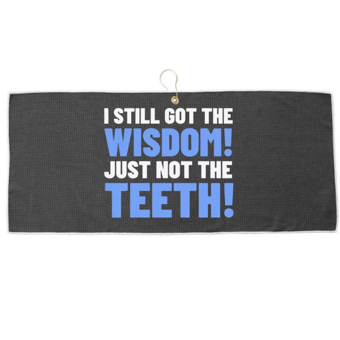 Tooth Removal Gifts & Funny Wisdom Teeth Large Microfiber Waffle Golf Towel