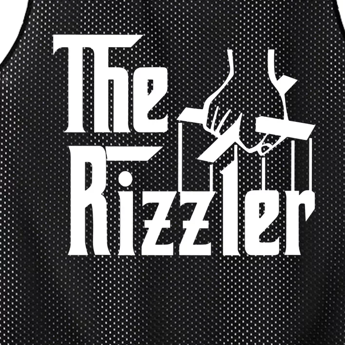 The Rizzler Godfather Mesh Reversible Basketball Jersey Tank