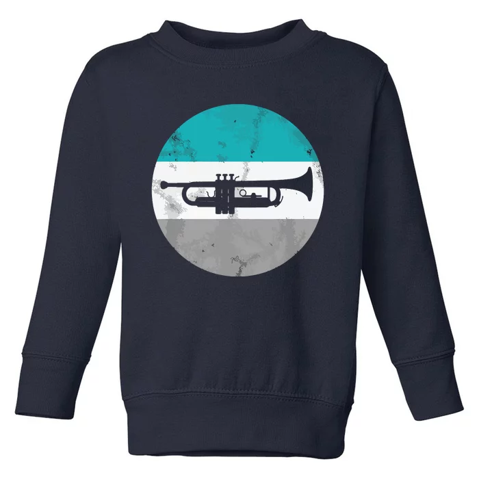 Trumpet Retro Gift For Men Women Boy Girl Toddler Sweatshirt