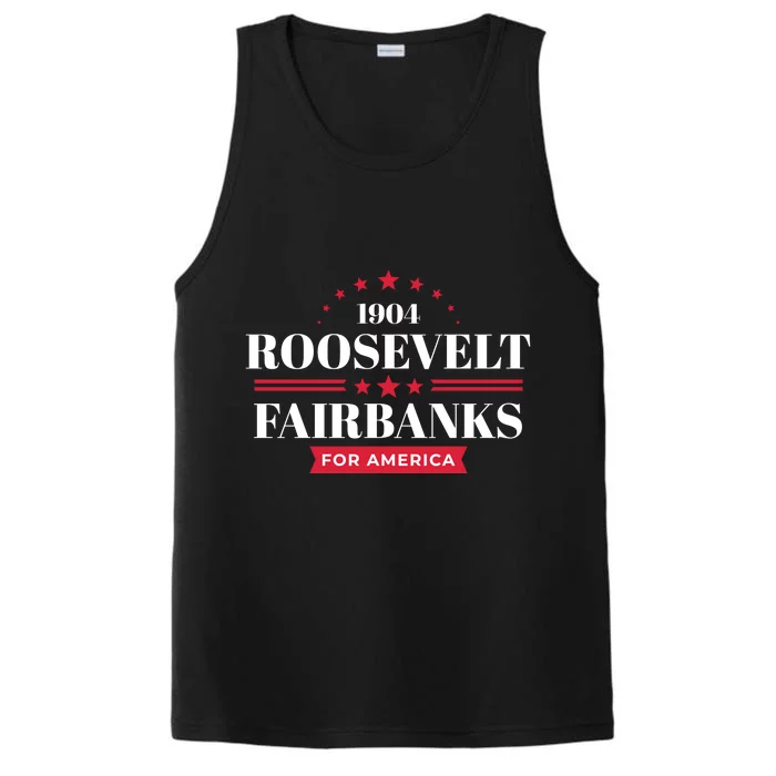 Teddy Roosevelt Gift President Theodore Campaign Cool Gift Performance Tank