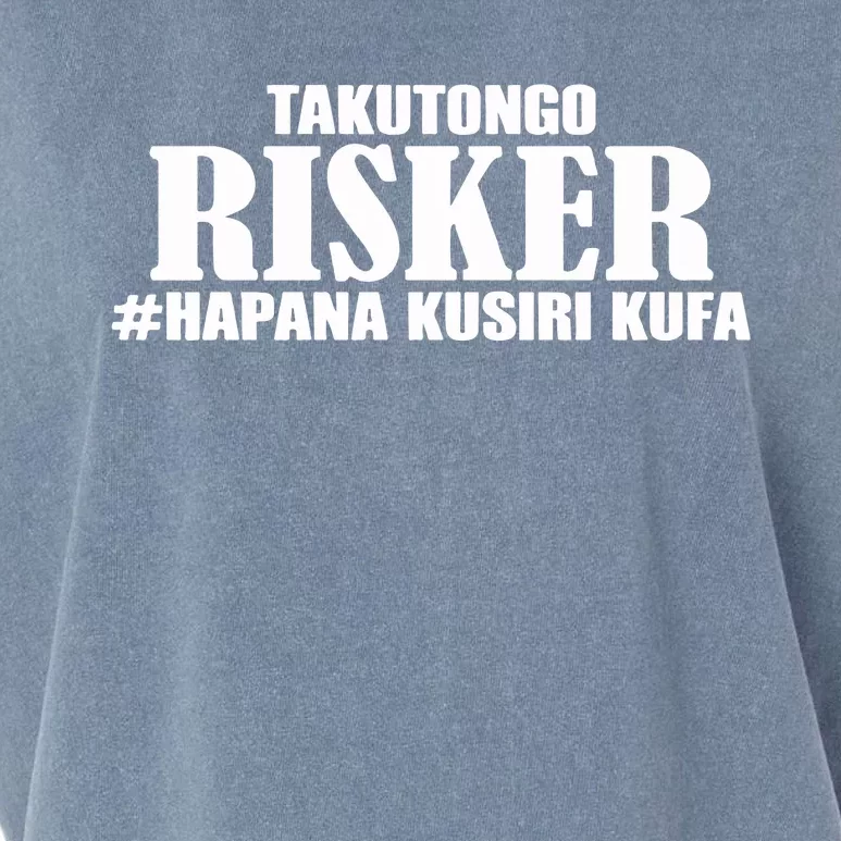 Takutongo Risker Hapana Kusiri Kufa Garment-Dyed Women's Muscle Tee