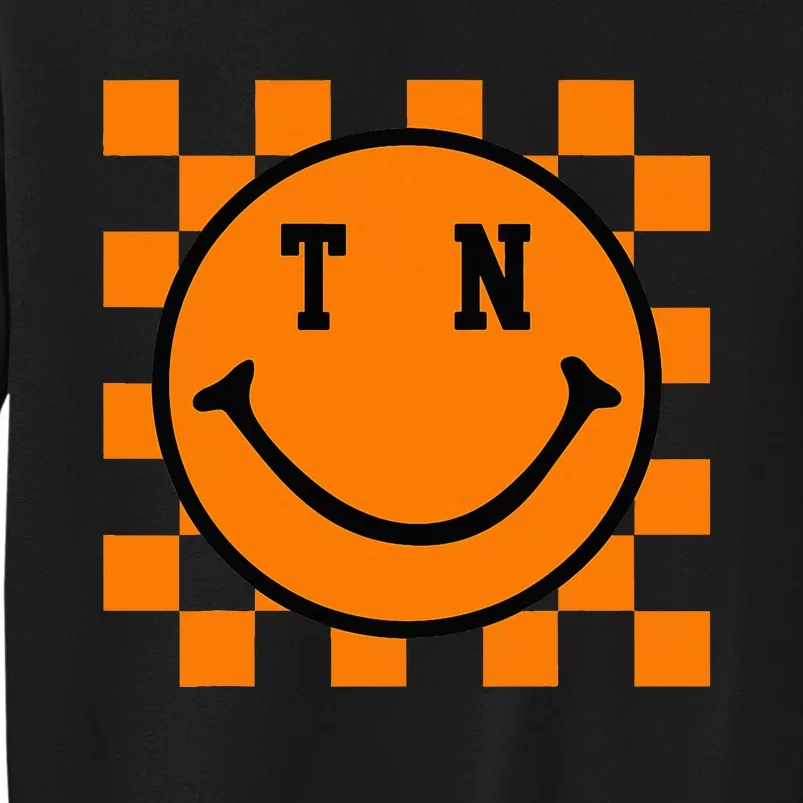 Tennessee Retro Happy Checkerboard Sweatshirt