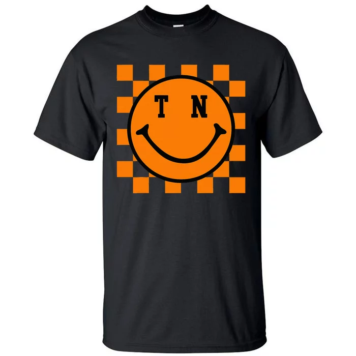 Tennessee Retro Happy Checkerboard Tall T-Shirt