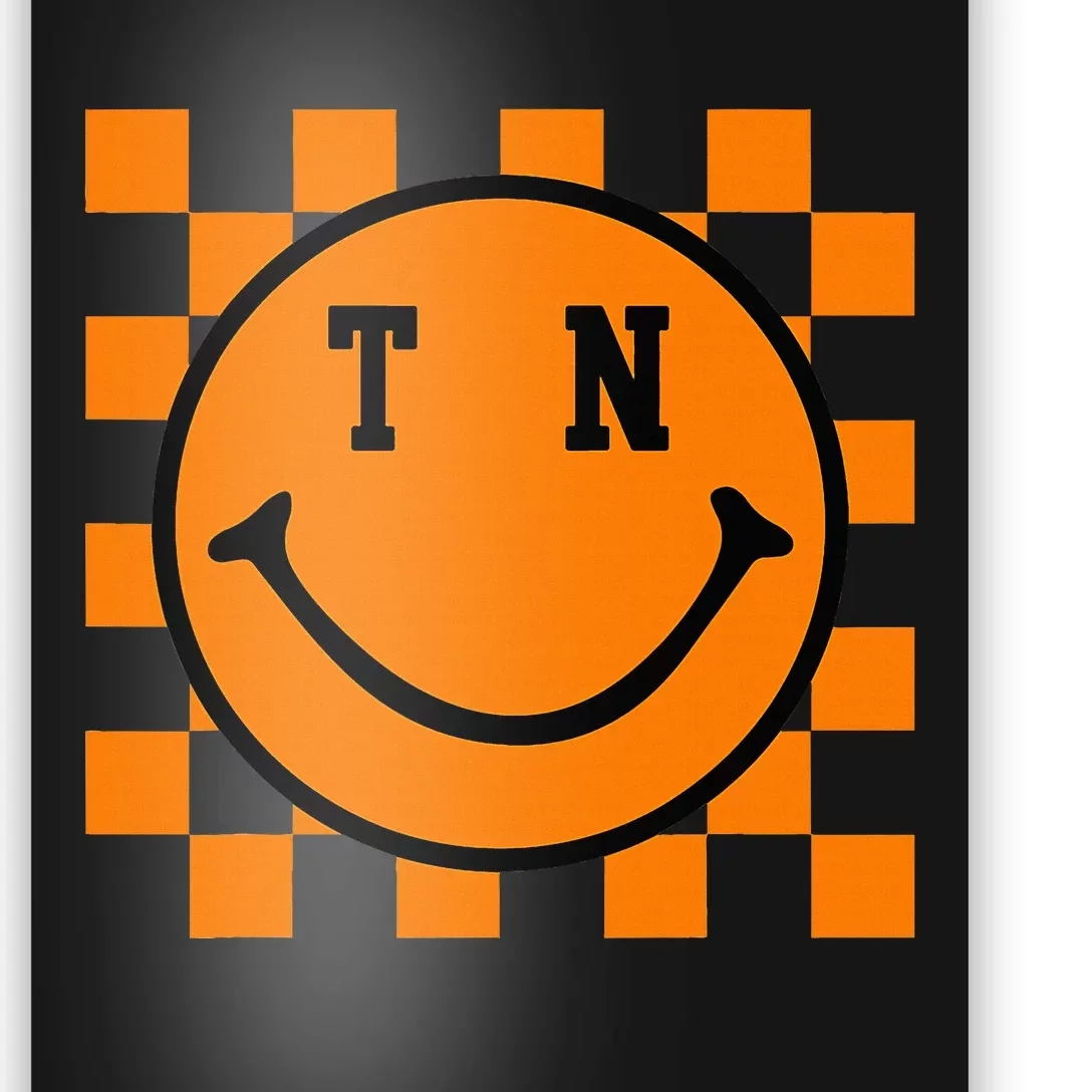 Tennessee Retro Happy Checkerboard Poster