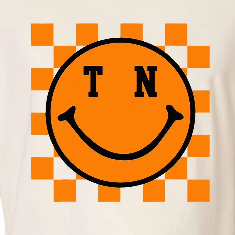 Tennessee Retro Happy Checkerboard Garment-Dyed Women's Muscle Tee