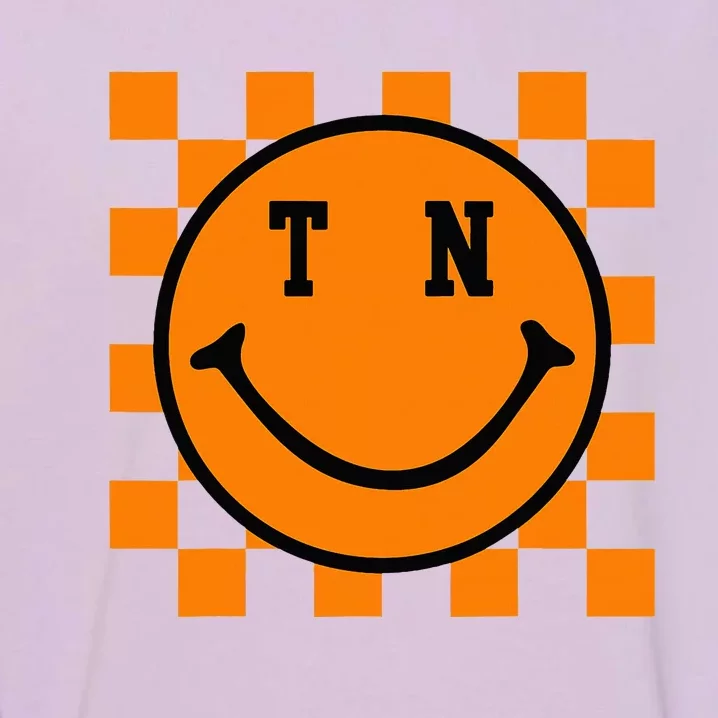 Tennessee Retro Happy Checkerboard Garment-Dyed Sweatshirt