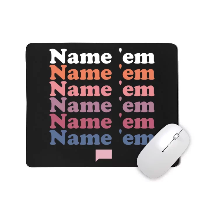 The Real Housewives Of Beverly Hills Name Em Repeat Mousepad