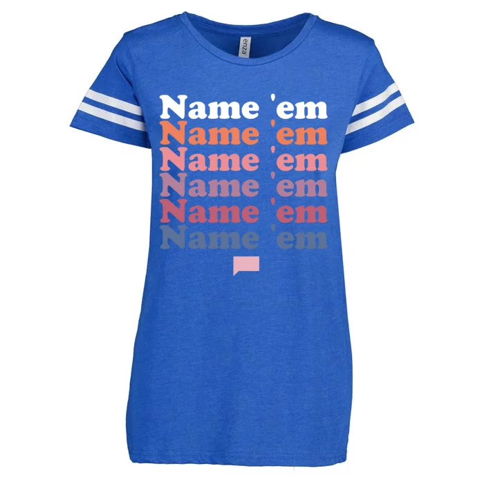 The Real Housewives Of Beverly Hills Name Em Repeat Enza Ladies Jersey Football T-Shirt