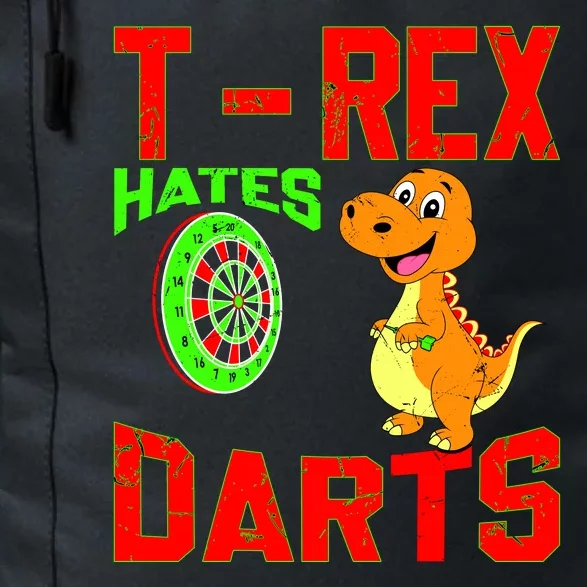 T Rex Hates Darts Daily Commute Backpack