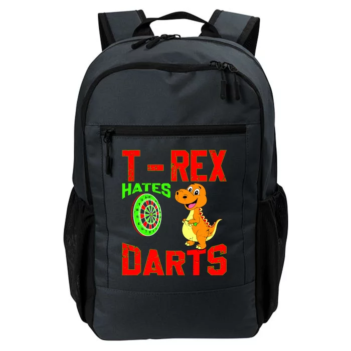 T Rex Hates Darts Daily Commute Backpack