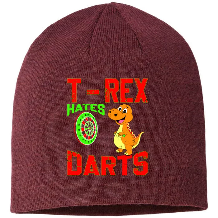 T Rex Hates Darts 8 1/2in Sustainable Knit Beanie