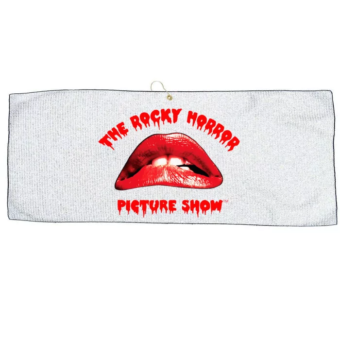 The Rocky Horror Picture Show Lips Large Microfiber Waffle Golf Towel