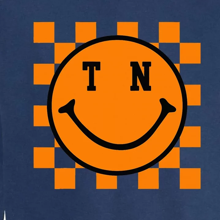 Tennessee Retro Happy Checkerboard Garment-Dyed Sweatshirt