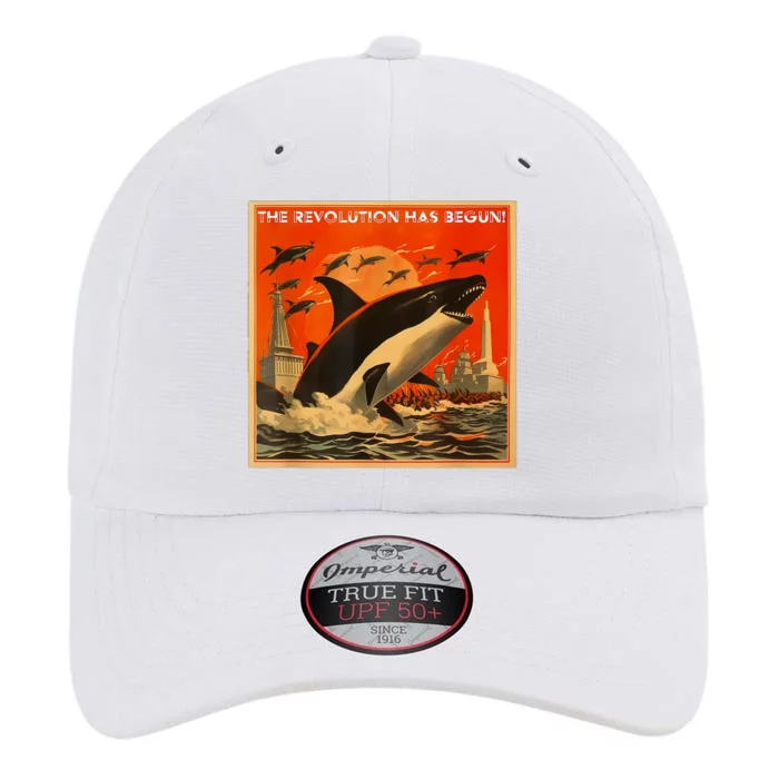 The Revolution Has Begin White Gladis Orcas Eat The Rich The Original Performance Cap