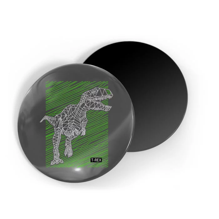 T Rex Illustration Magnet