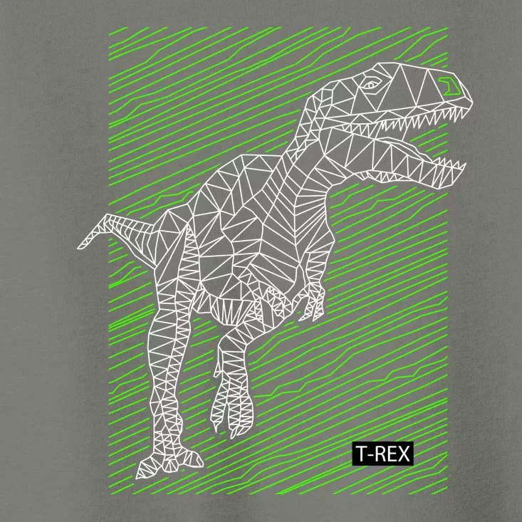 T Rex Illustration Toddler T-Shirt