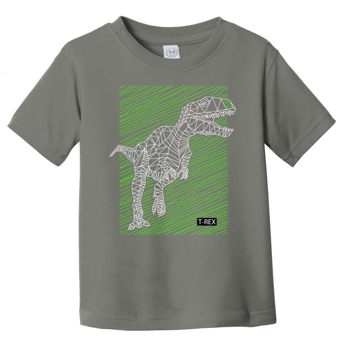 T Rex Illustration Toddler T-Shirt