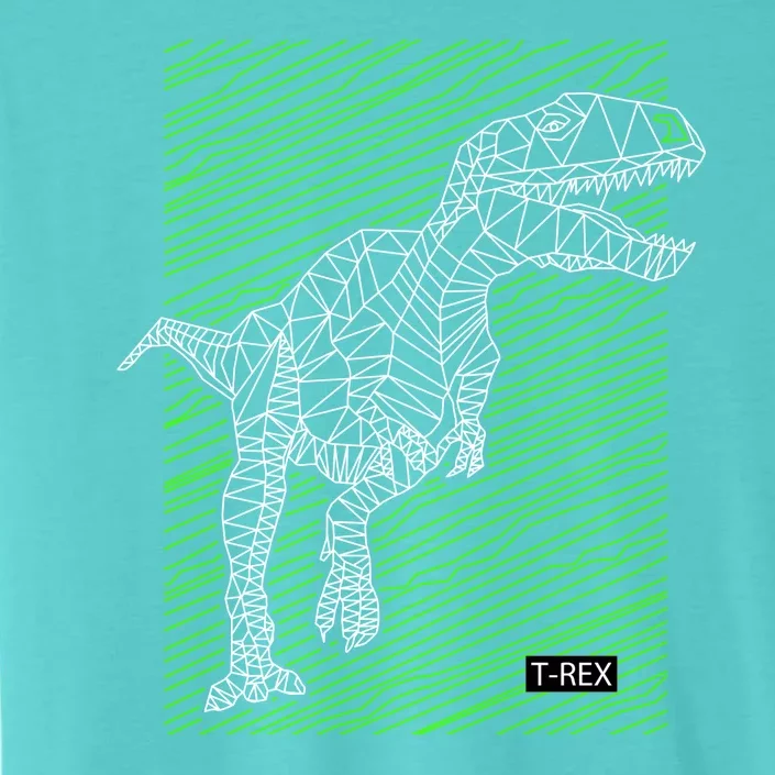 T Rex Illustration ChromaSoft Performance T-Shirt