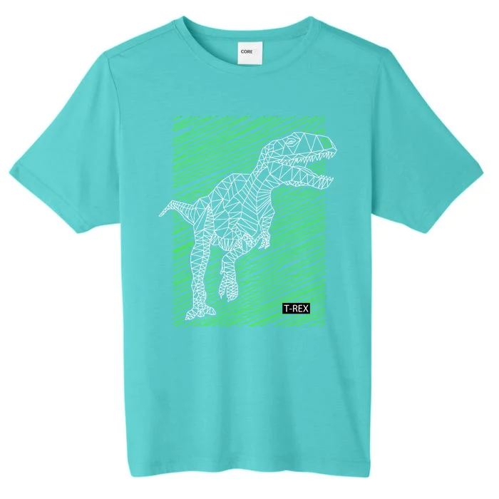 T Rex Illustration ChromaSoft Performance T-Shirt