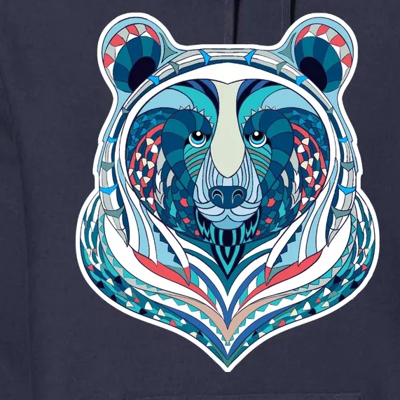 Tribal bear Premium Hoodie