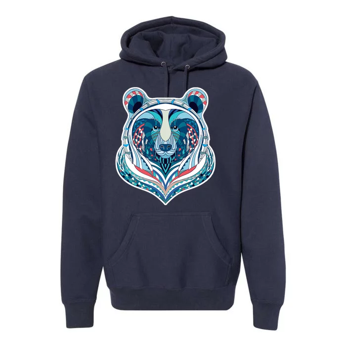 Tribal bear Premium Hoodie