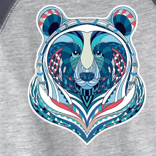 Tribal bear Toddler Fine Jersey T-Shirt