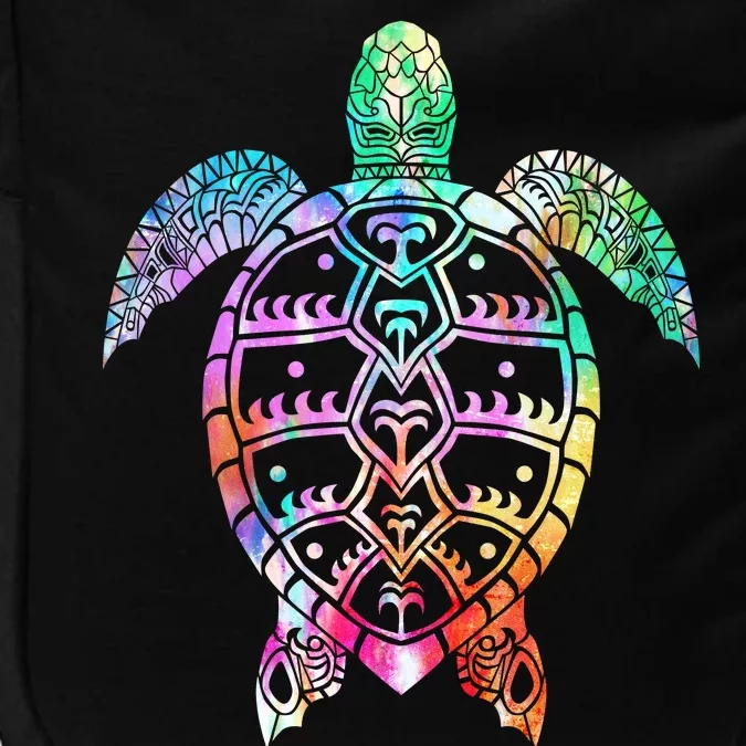 Tribal Colorful Turtle Impact Tech Backpack