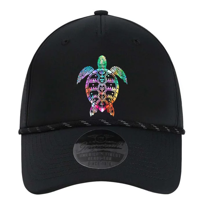 Tribal Colorful Turtle Performance The Dyno Cap