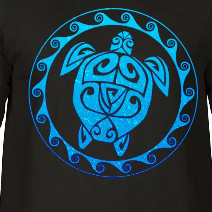 Tribal Sea Turtle Comfort Colors T-Shirt