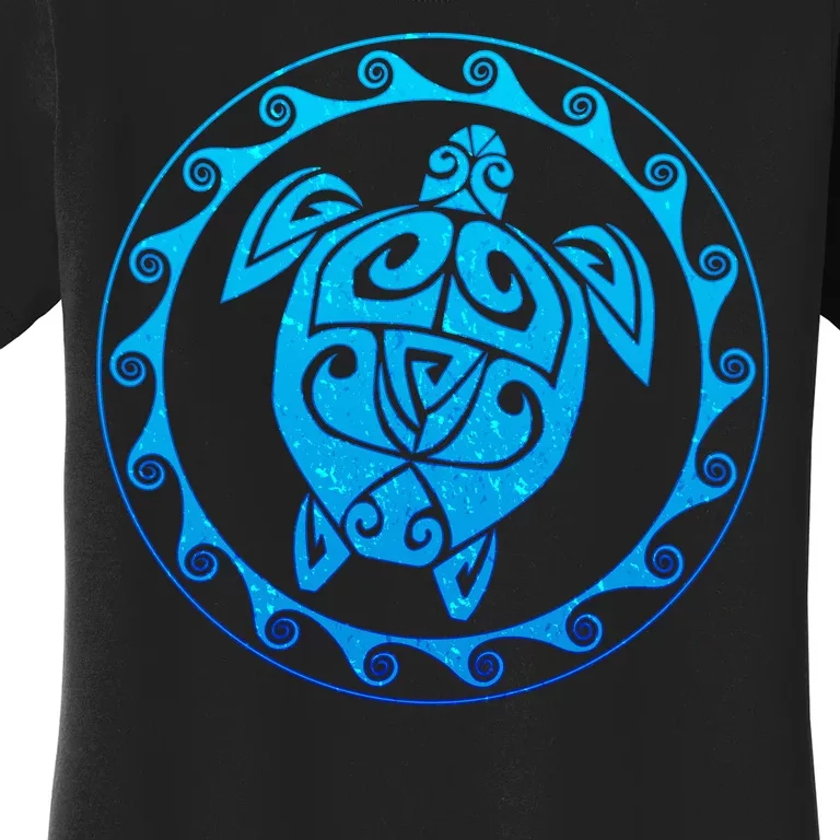 Tribal Sea Turtle Women's T-Shirt