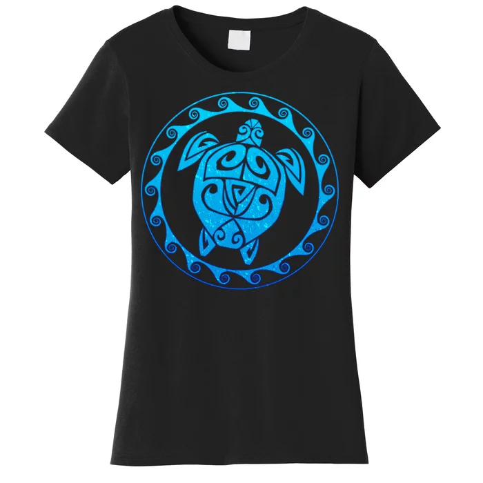 Tribal Sea Turtle Women's T-Shirt