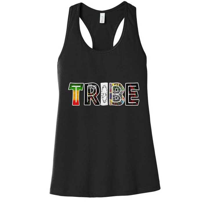 Tribe African Logo Women's Racerback Tank