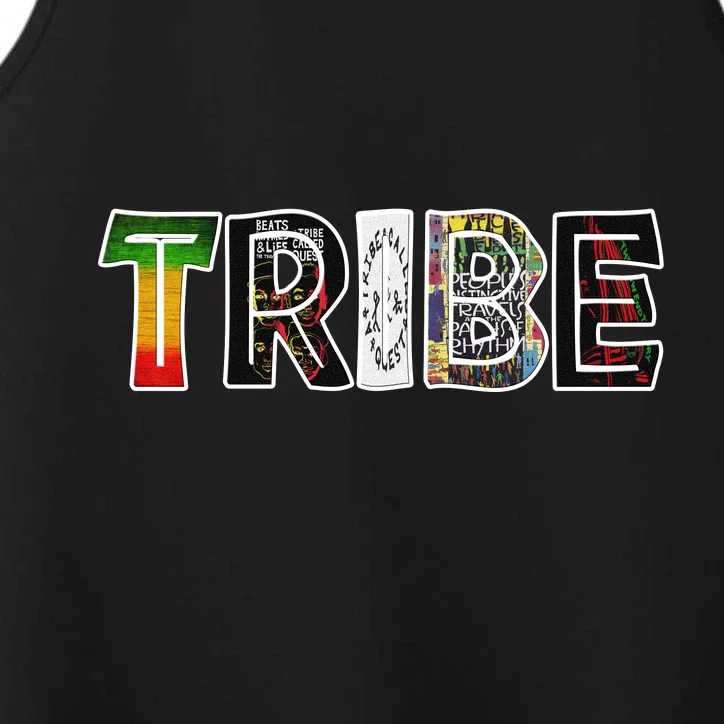 Tribe African Logo Performance Tank