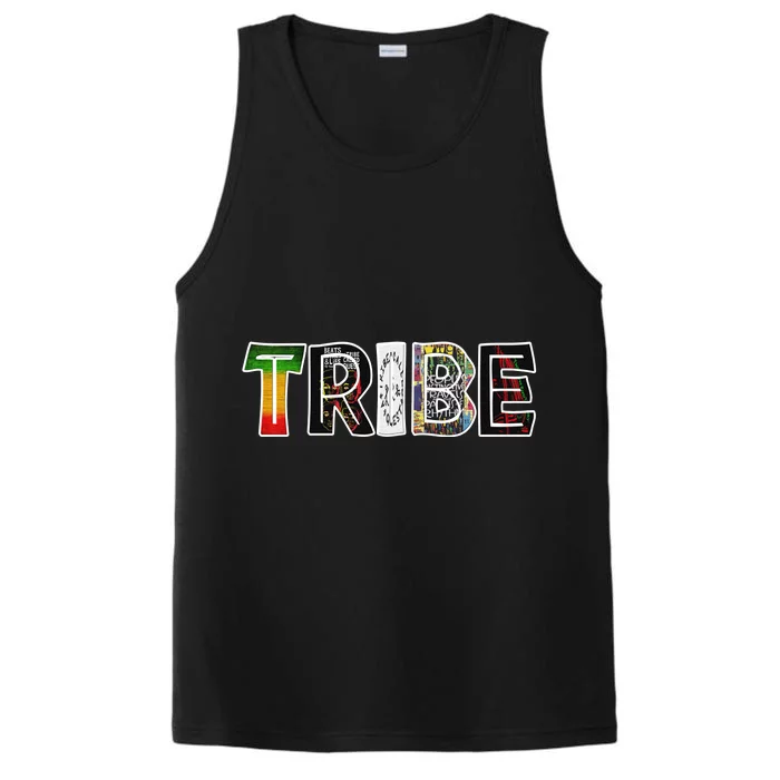 Tribe African Logo Performance Tank