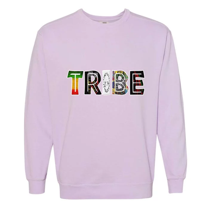 Tribe African Logo Garment-Dyed Sweatshirt