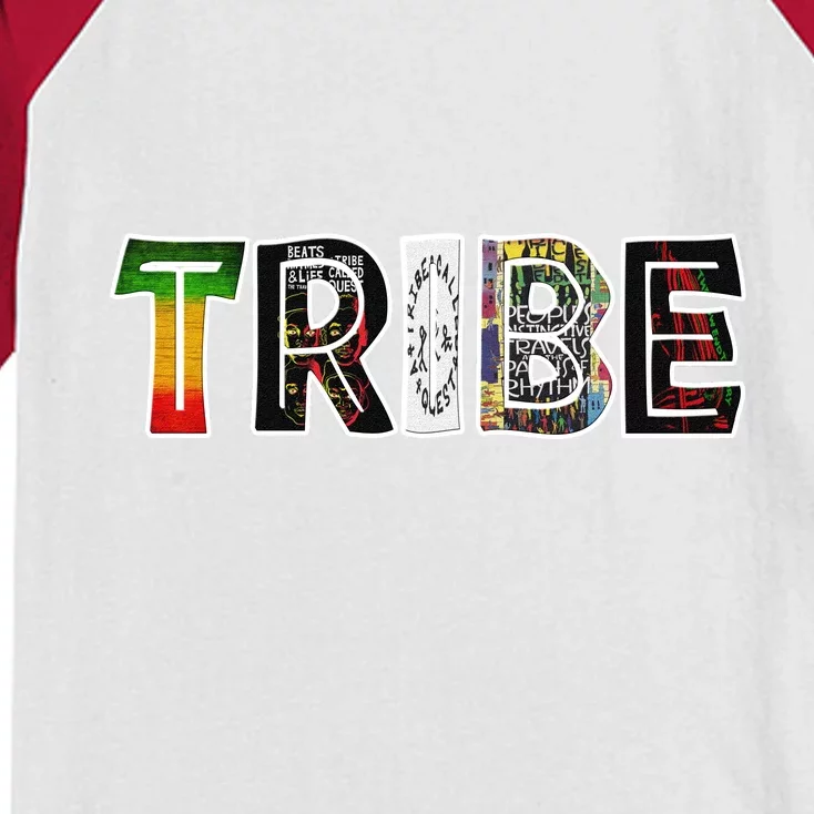 Tribe African Logo Kids Colorblock Raglan Jersey