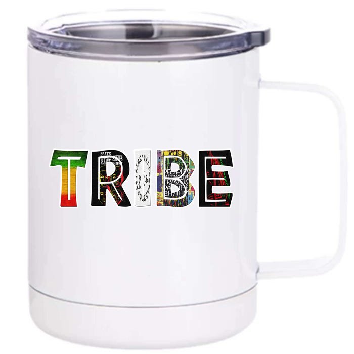 Tribe African Logo Front & Back 12oz Stainless Steel Tumbler Cup