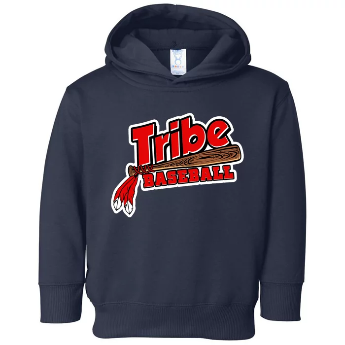 Tribe Baseball Sports Logo Toddler Hoodie