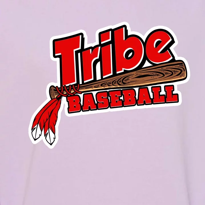 Tribe Baseball Sports Logo Garment-Dyed Sweatshirt