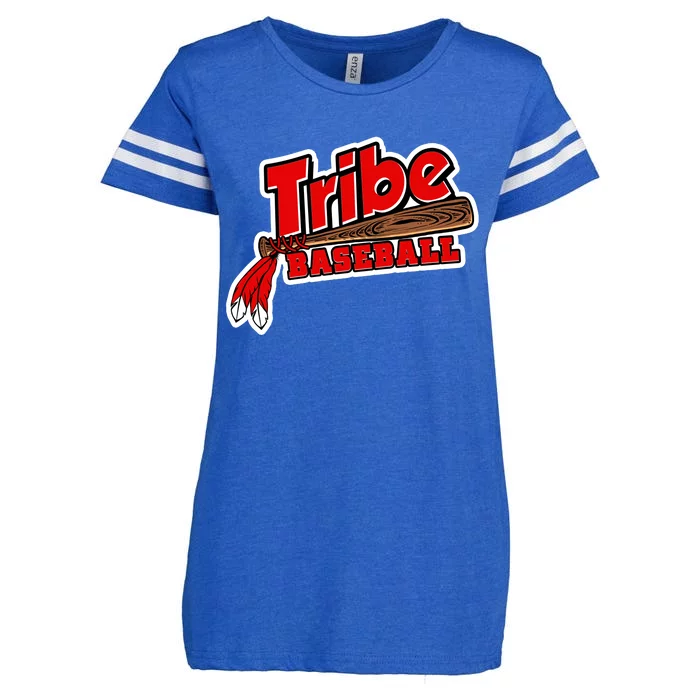 Tribe Baseball Sports Logo Enza Ladies Jersey Football T-Shirt