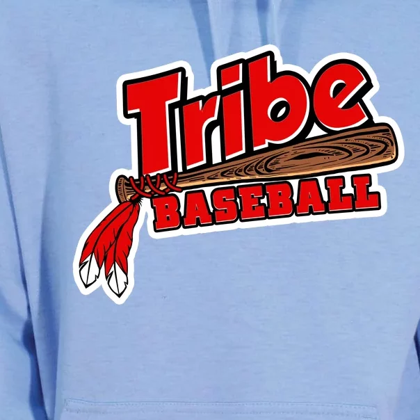 Tribe Baseball Sports Logo Unisex Surf Hoodie