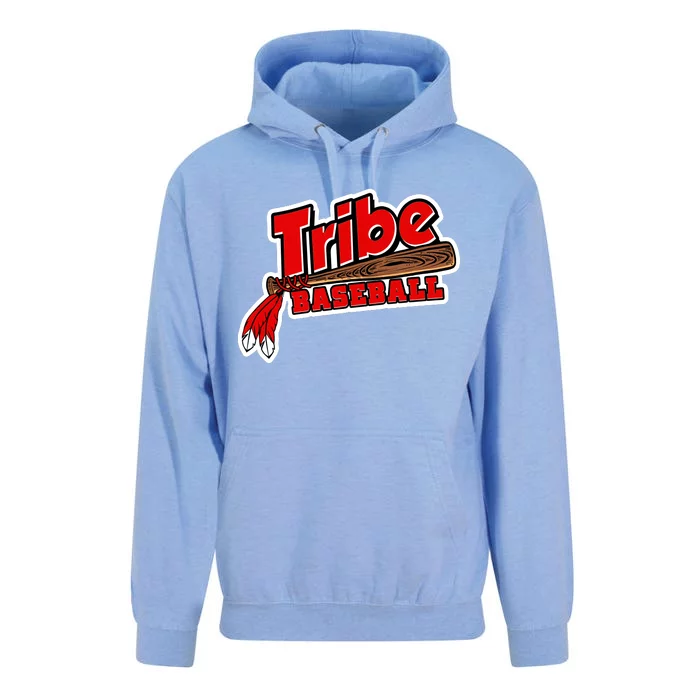 Tribe Baseball Sports Logo Unisex Surf Hoodie