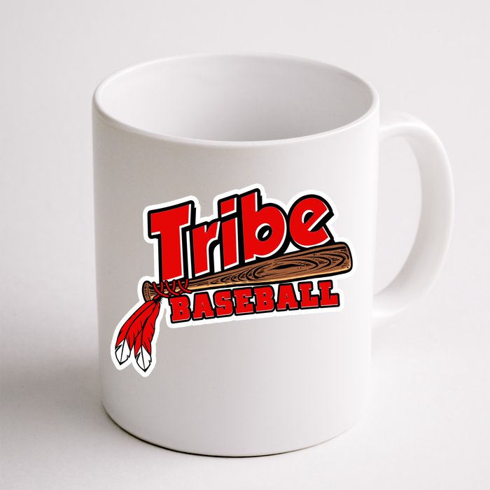 Tribe Baseball Sports Logo Front & Back Coffee Mug